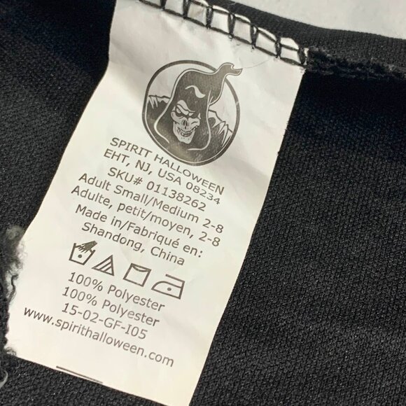 Spirit Halloween Wicked Gothic Witch Costume Dress Hat Belt Women's S/M W/ Bag - Picture 3 of 16